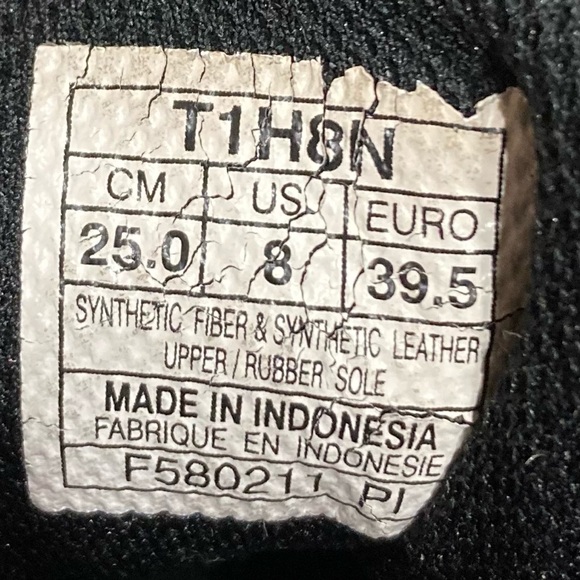 Asics Gel-blur 33 womens running shoes Sz 8 - Picture 6 of 6